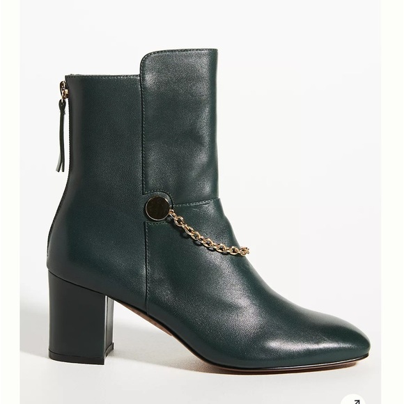 Anthropologie Silent D Chain Ankle Boots - Picture 1 of 4
